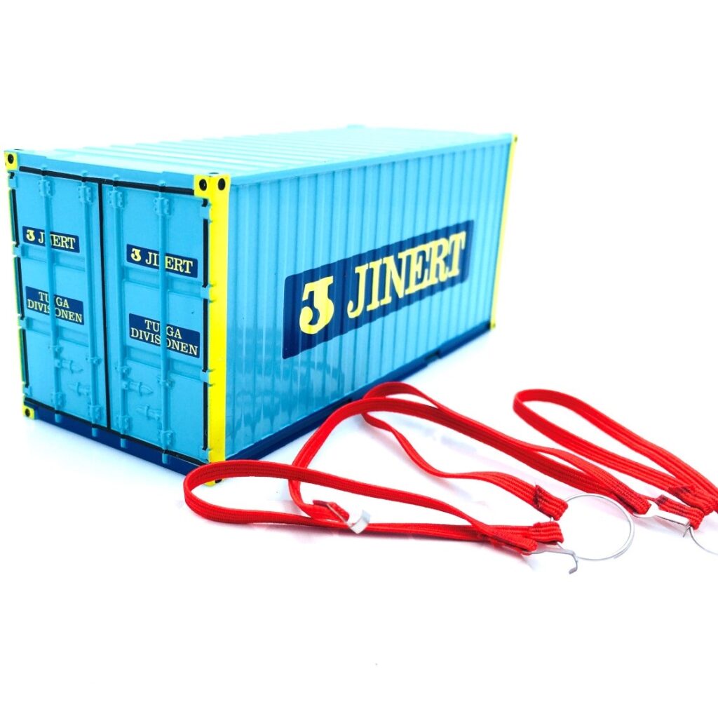 Miniatura do Container Jinert 20 Pés na escala 1:50 da WSI.