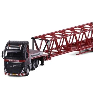 Caminhão Volvo Fh5 Carreta Prancha Mammoet 1:50 Cavallino.