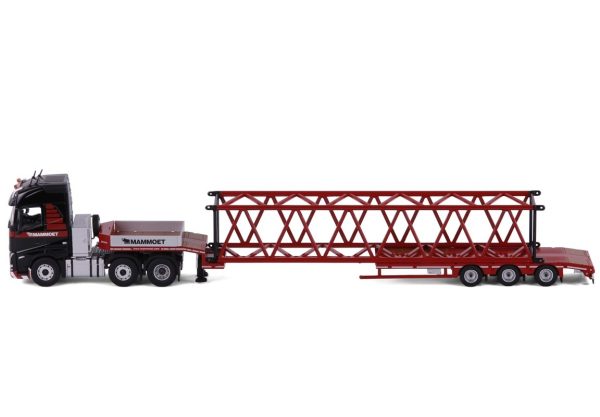 Caminhão Volvo Fh5 Carreta Prancha Mammoet 1:50 Cavallino. - Imagem 3
