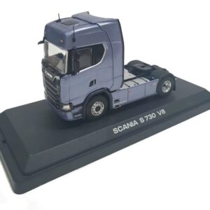 Miniatura Caminhão New Scania S730 escala 1:50 da Tekno.