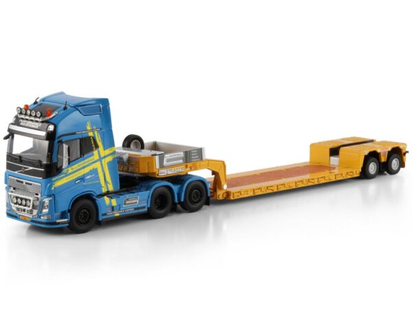 Caminhão Volvo FH4 PERFORMANCE Carreta Prancha 2 Eixos na escala 1:50 WSI. - Imagem 2