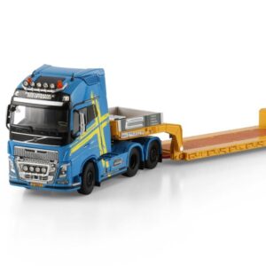 Caminhão Volvo FH4 PERFORMANCE Carreta Prancha 2 Eixos na escala 1:50 WSI.