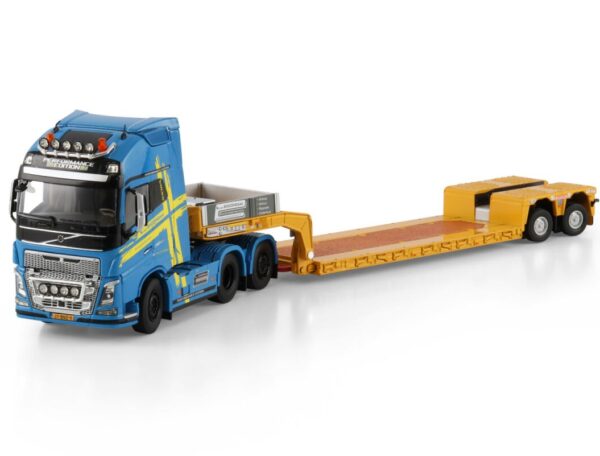Caminhão Volvo FH4 PERFORMANCE Carreta Prancha 2 Eixos na escala 1:50 WSI. - Imagem 5