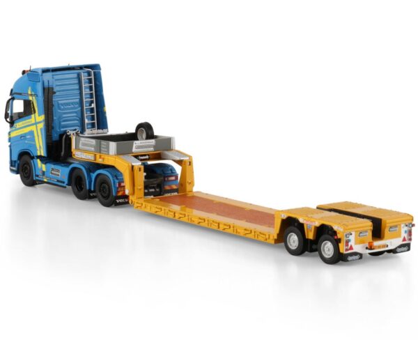 Caminhão Volvo FH4 PERFORMANCE Carreta Prancha 2 Eixos na escala 1:50 WSI. - Imagem 6