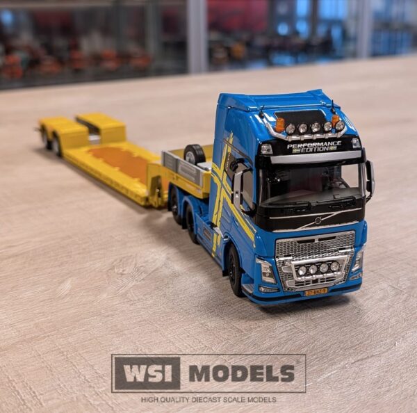 Caminhão Volvo FH4 PERFORMANCE Carreta Prancha 2 Eixos na escala 1:50 WSI. - Imagem 7
