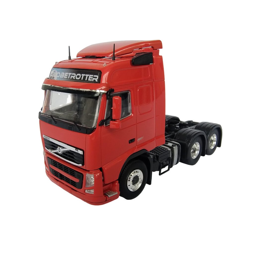 Exclusivo Miniatura Caminhão Volvo FH3 460 6x4 escala 1:50 Tekno.