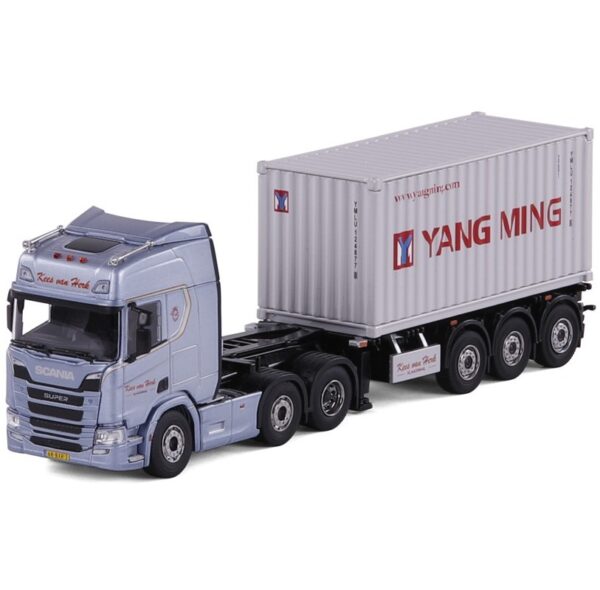 Miniatura Scania R Porta Container Yang Ming 1:50 Cavallino. - Imagem 2