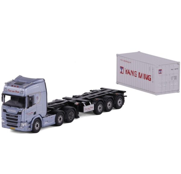 Miniatura Scania R Porta Container Yang Ming 1:50 Cavallino. - Imagem 5