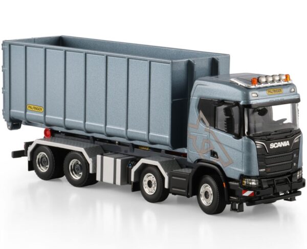 Scania R520 8x4 com Container de Elevação Palfinger Escala 1:50 da WSI.