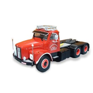 Miniatura Caminhão Scania Jacaré L110 escala 1:50 da WSI.