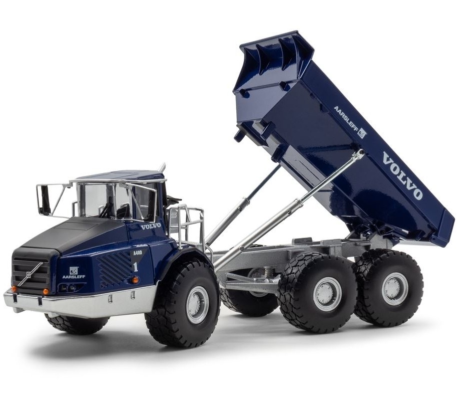 Caminhão Fora De Estrada Volvo A40d Aarsleff Motorart 1:50. - Imagem 3