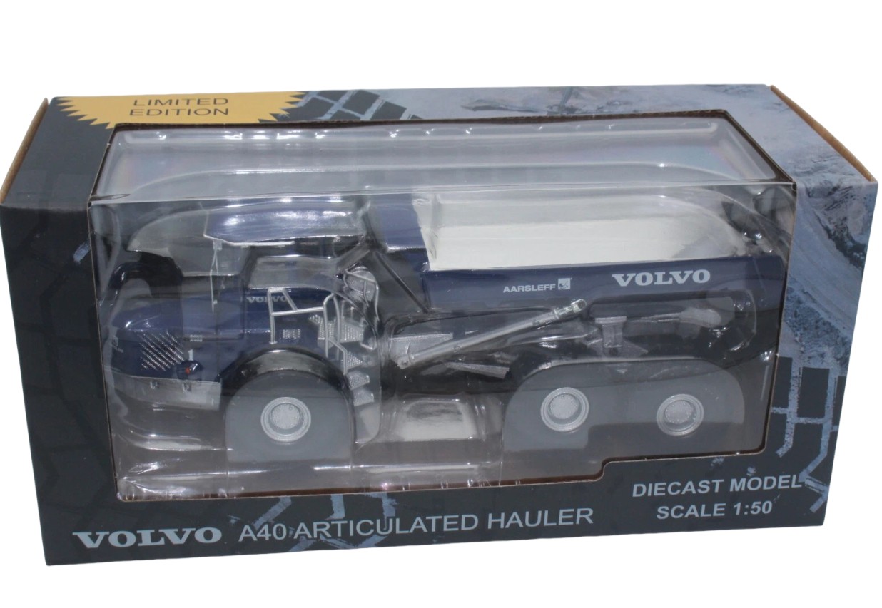 Caminhão Fora De Estrada Volvo A40d Aarsleff Motorart 1:50. - Imagem 2