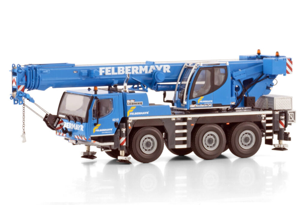 Guindaste Liebherr LTM 1050-3.1 escala 1:50 da WSI.