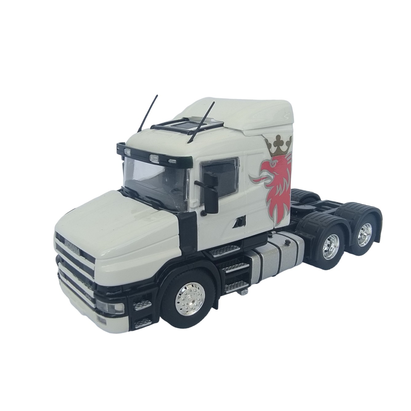 Miniatura Exclusiva Scania T124 Bicudo Na Escala 1:50 Tekno.