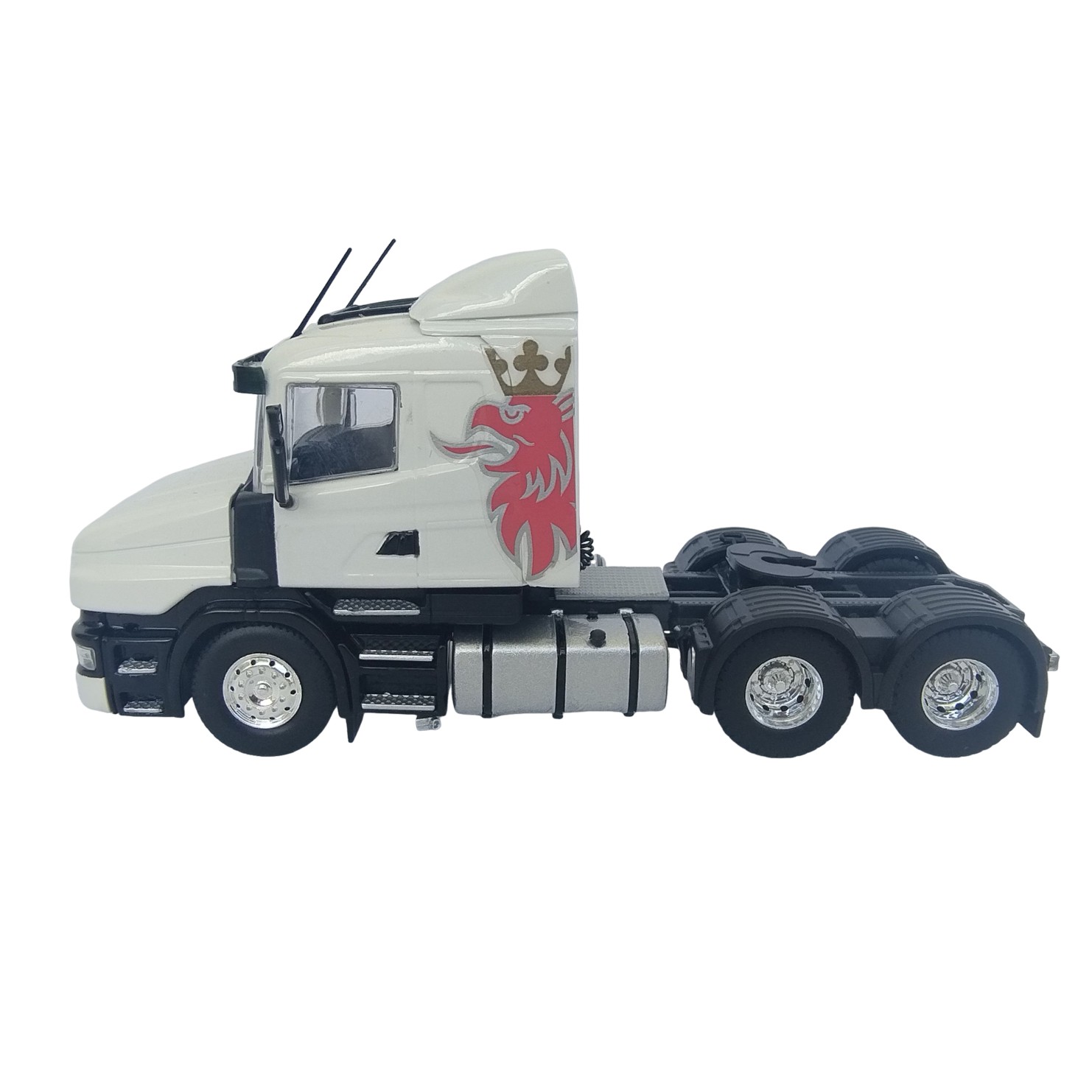 Miniatura Exclusiva Scania T124 Bicudo Na Escala 1:50 Tekno. - Imagem 2