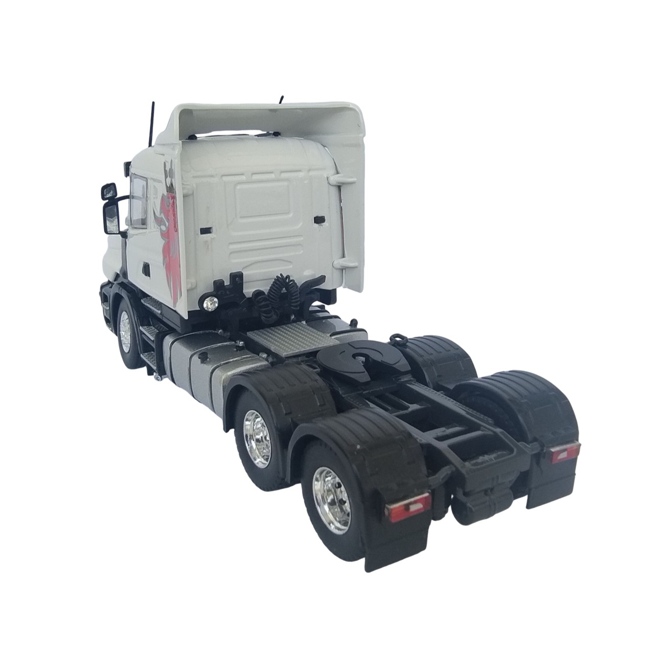 Miniatura Exclusiva Scania T124 Bicudo Na Escala 1:50 Tekno. - Imagem 3