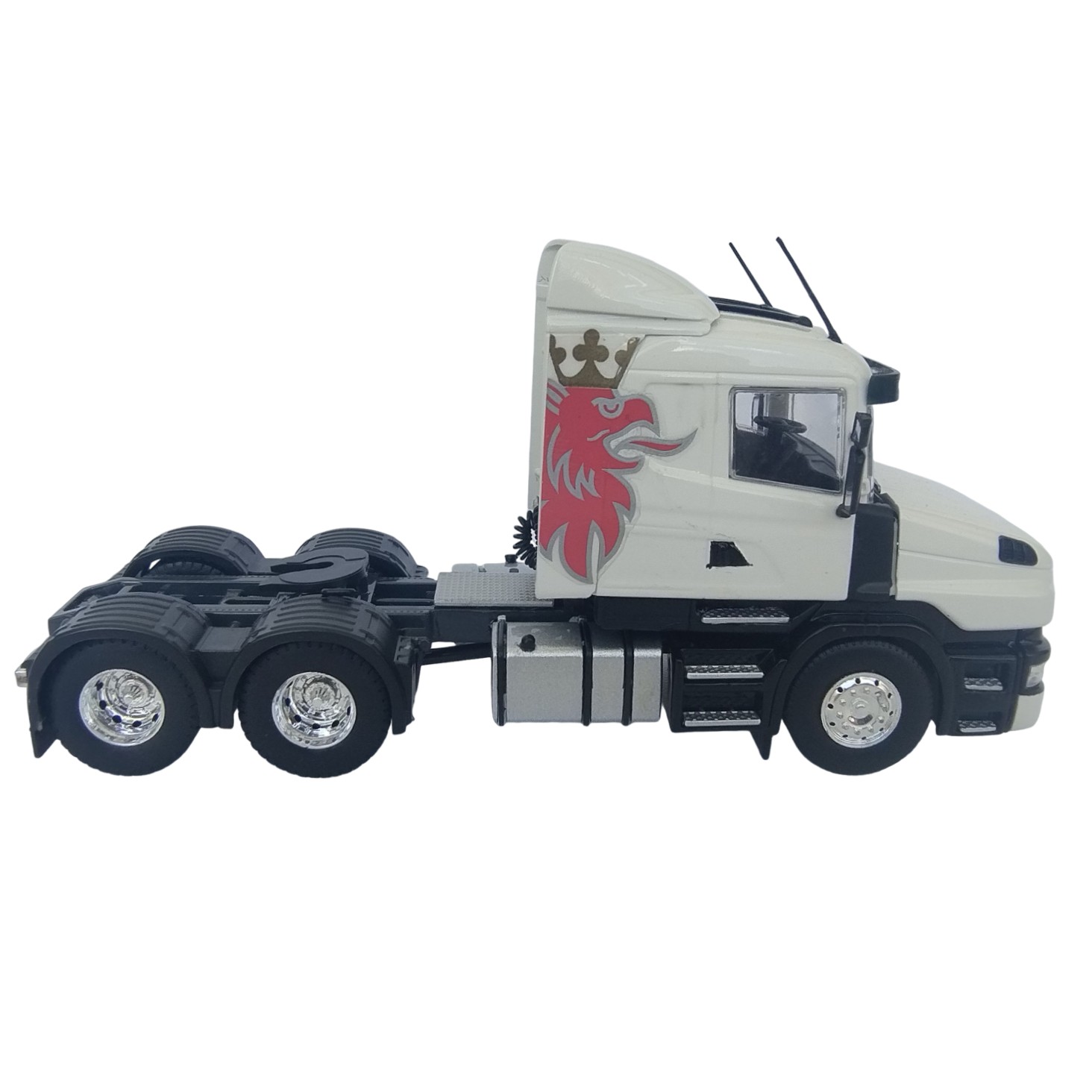 Miniatura Exclusiva Scania T124 Bicudo Na Escala 1:50 Tekno. - Imagem 4