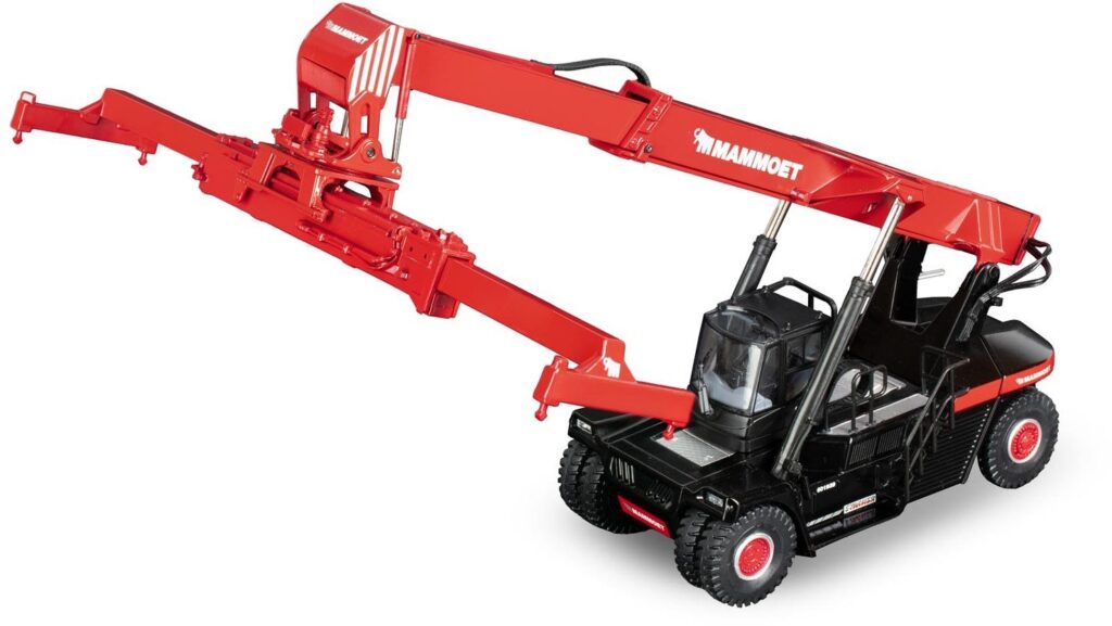 Stacker Empilhador de Container Mammoet escala 1:50 da IMC.