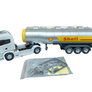 Miniatura Caminhão Scania R420 Carreta Tanque Shell 1:50.