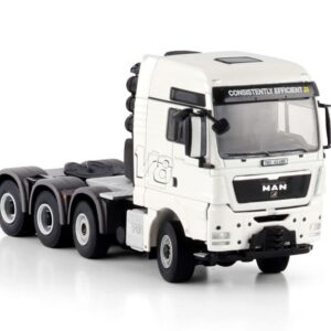 Miniatura Caminhão MAN TGX XXL 8x6 na Escala 1:50 WSI.
