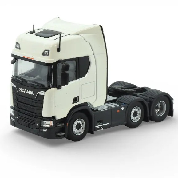 Miniatura Caminhão New Scania 770S 6x2 Europeu na escala 1:50 da Tekno.