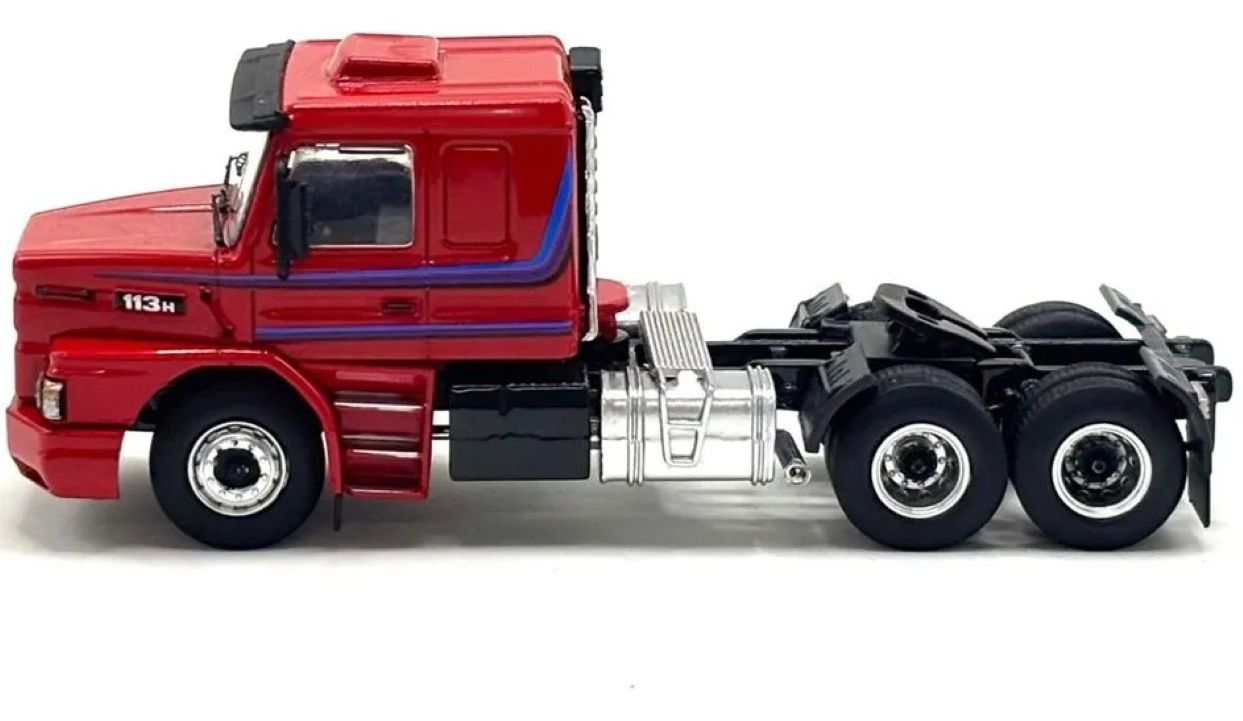 Miniatura Caminhão Scania 113H BRClassics na escala 1:64. - Imagem 7