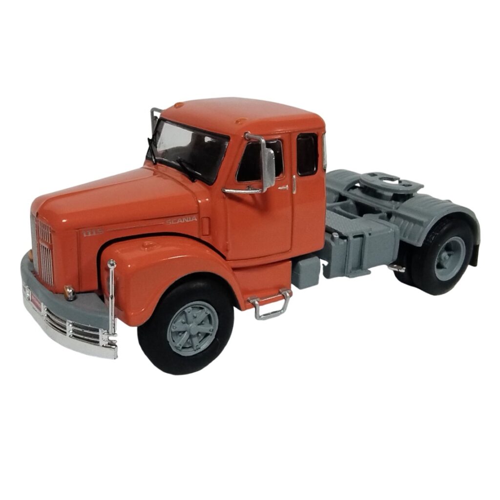 Miniatura Caminhão Scania 111S BRClassics escala 1:64.
