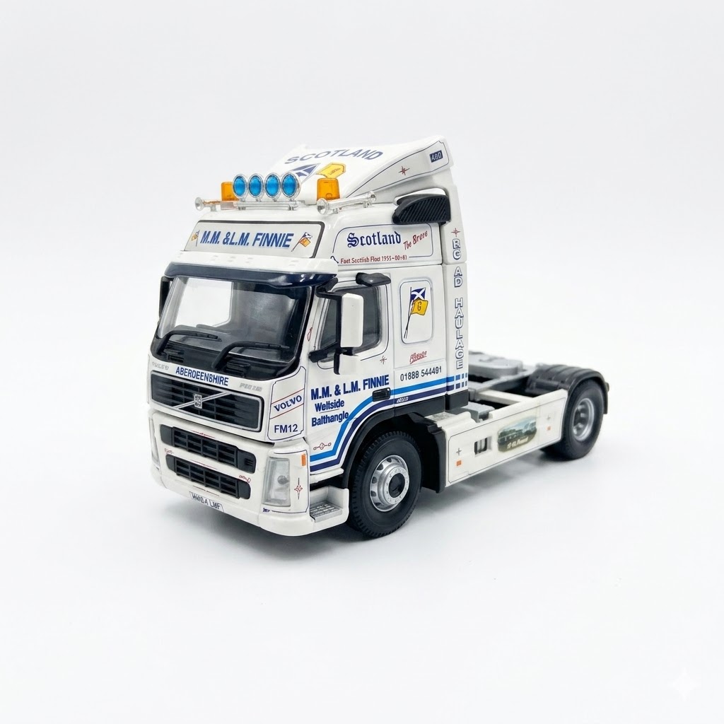 Miniatura Caminhão Volvo FM12 4x2 Escala 1:50 Corgi - USADO.