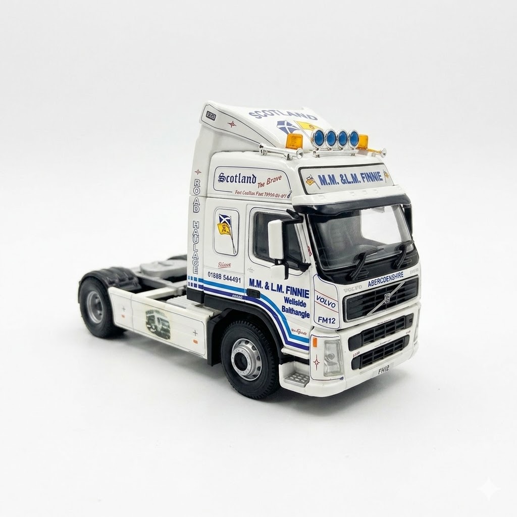 Miniatura Caminhão Volvo FM12 4x2 Escala 1:50 Corgi - USADO. - Imagem 6