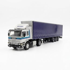 Caminhão Scania 112H 4x2 Moorhouse Com Sider Tekno escala 1:50 - USADO.