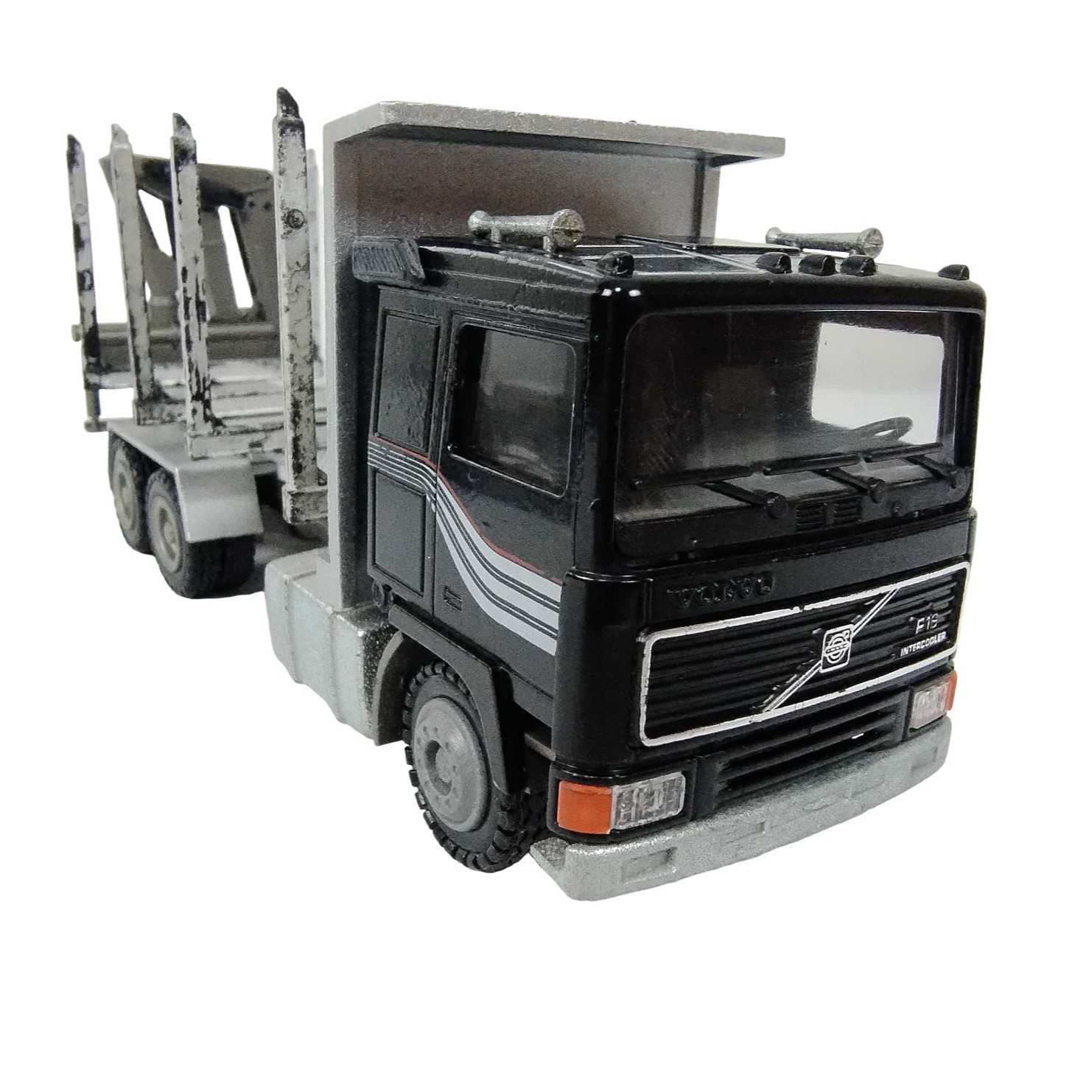 Miniatura Caminhão Volvo F16 Romeu e Julieta Madeireiro Conrad 1:50 - USADO. - Imagem 6
