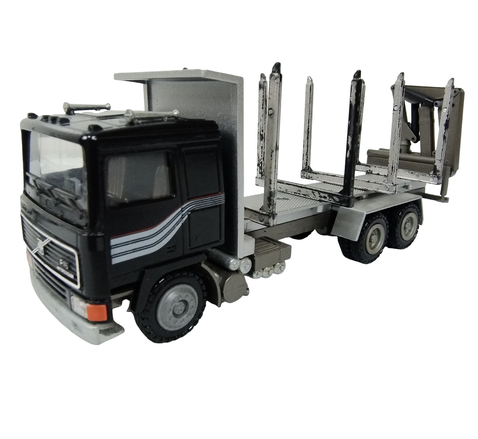 Miniatura Caminhão Volvo F16 Romeu e Julieta Madeireiro Conrad 1:50 - USADO. - Imagem 7
