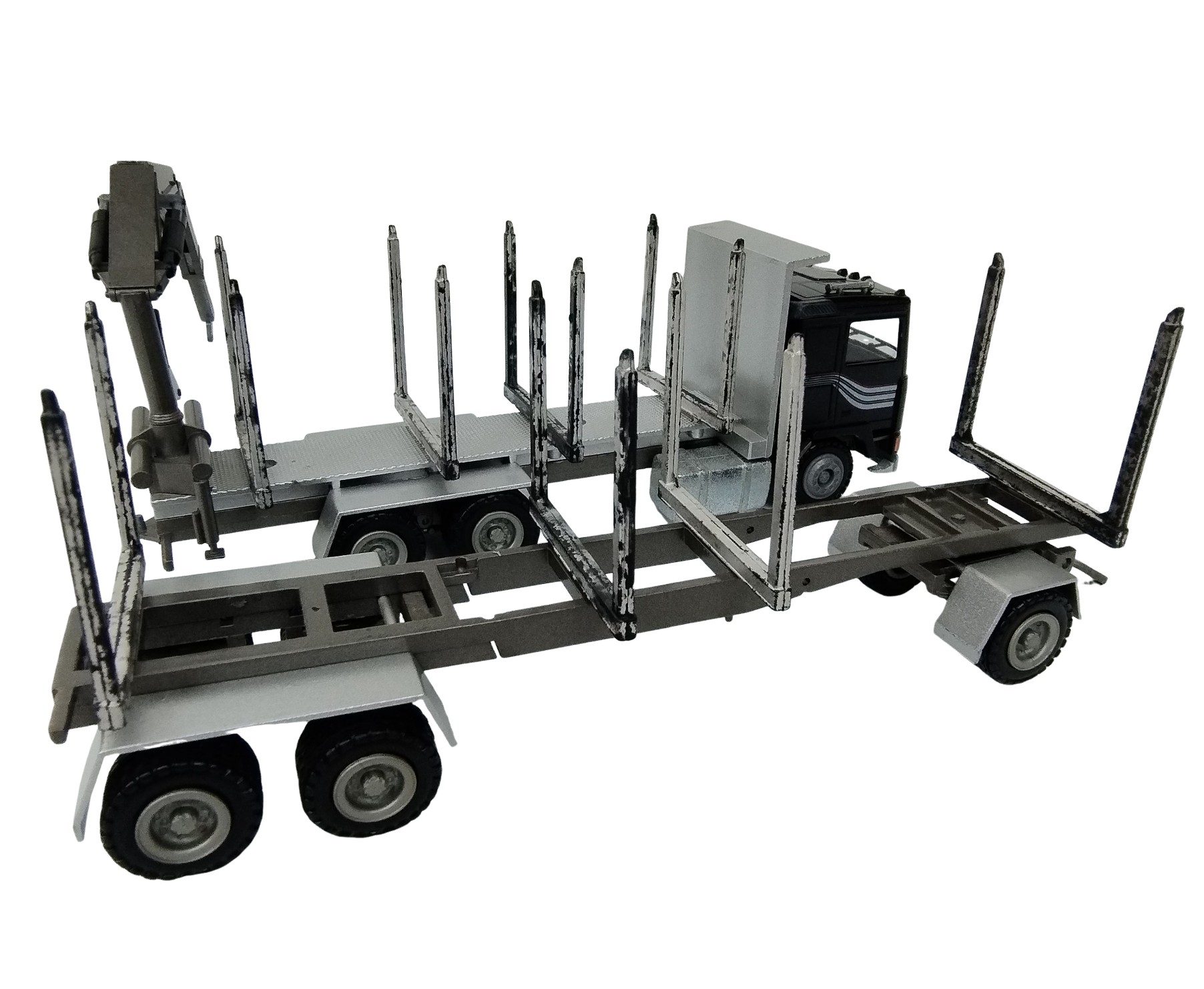 Miniatura Caminhão Volvo F16 Romeu e Julieta Madeireiro Conrad 1:50 - USADO. - Imagem 10