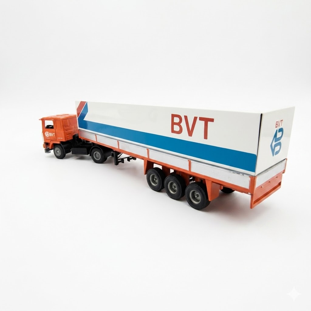 Caminhão Volvo F10 Carreta Carga Seca 1:50 Tekno - USADO. - Imagem 4