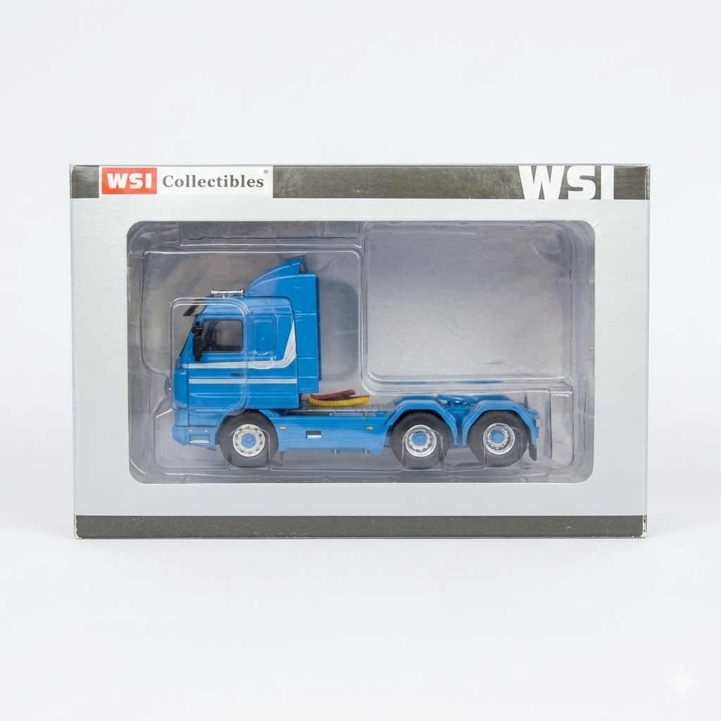 Miniatura Caminhão 143M Scania 6x2 na escala 1:50 da WSI - USADO. - Imagem 2