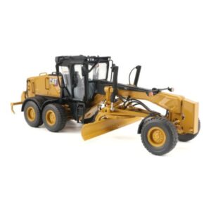 Motoniveladora Caterpillar 140 LVR escala 1:50 da Diecast Masters 85794.