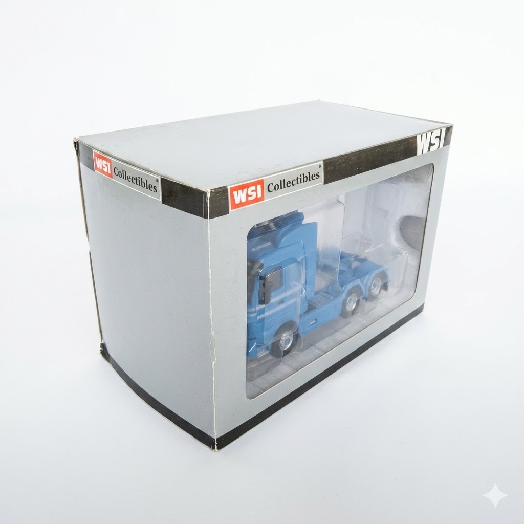 Miniatura Caminhão 143M Scania 6x2 na escala 1:50 da WSI - USADO. - Imagem 3