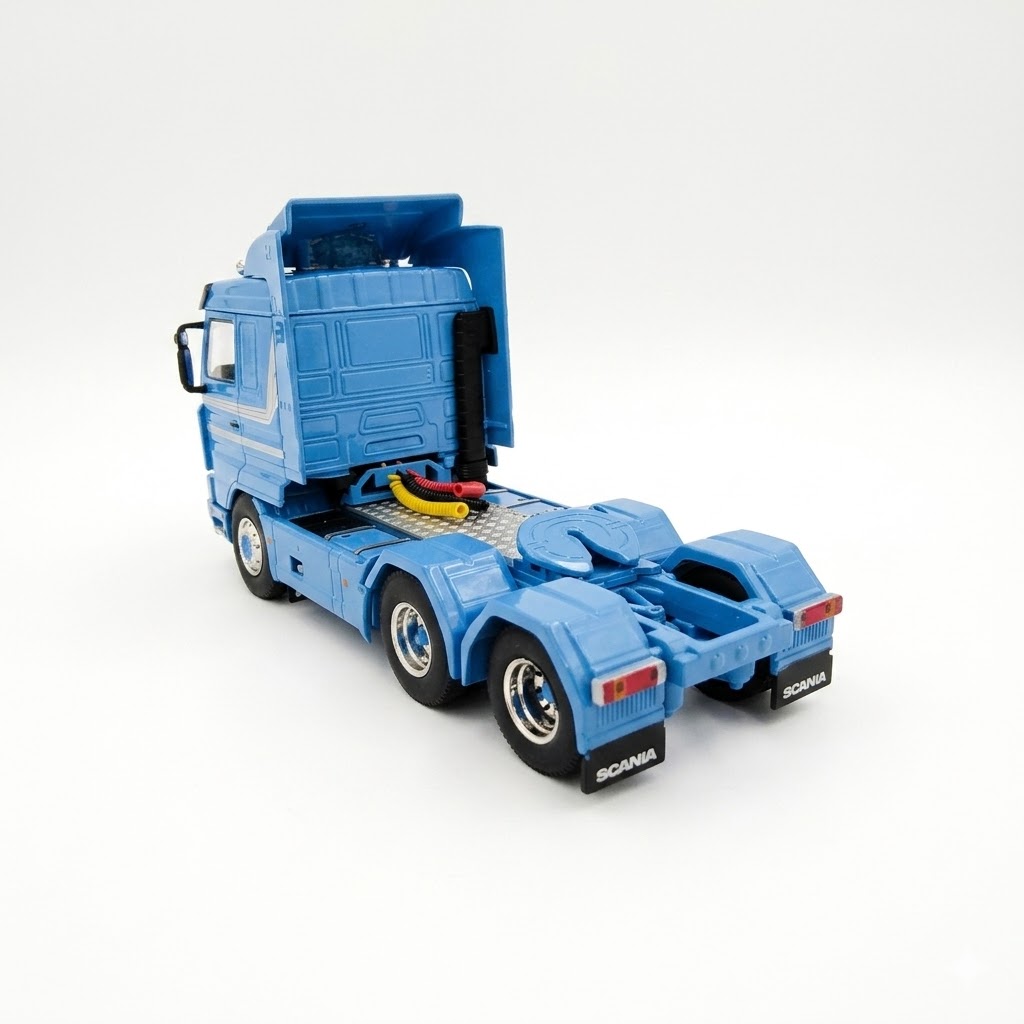 Miniatura Caminhão 143M Scania 6x2 na escala 1:50 da WSI - USADO. - Imagem 5