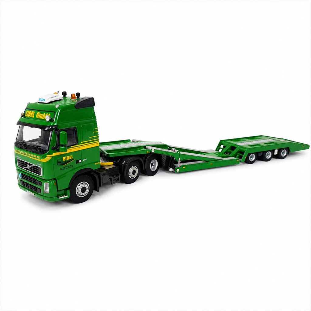 Caminhão Volvo FH12 460cv 6x2 europeu com carreta para Transporte Caminhão 1:50 WSI - USADO.