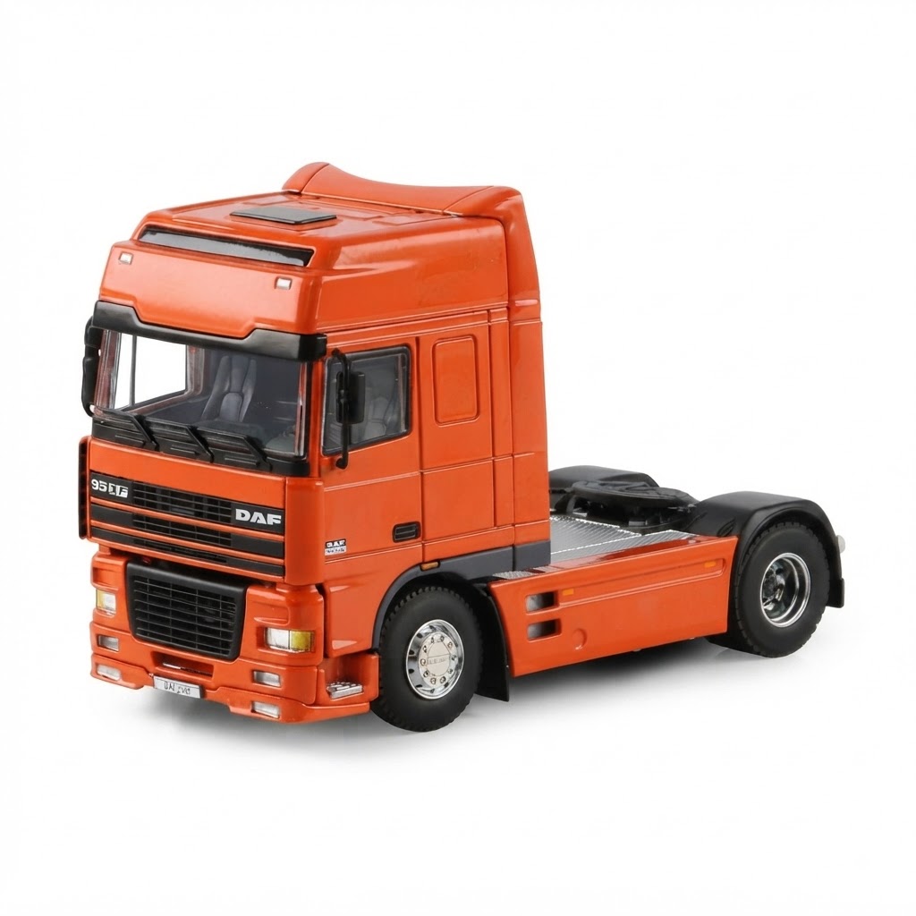 Caminhão DAF XF95 4x2 na escala 1:50 da WSI.